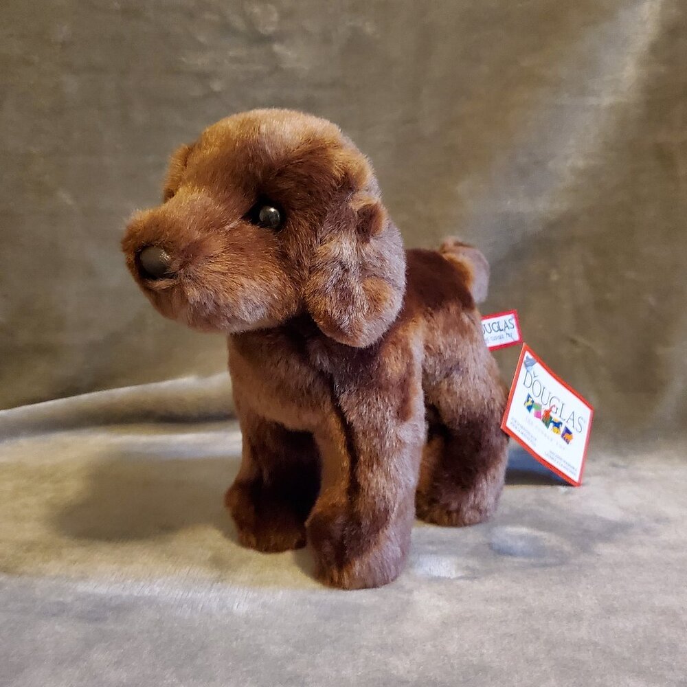 Douglas Chocolate Lab Plush TUCKER Puppy Stuffed Animal Brand New w/Tags